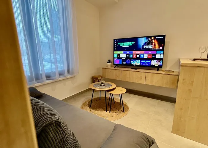 아파트 Black Lotus 4 I Centre I Free Parking L 24hr Access 반스카비스트리카